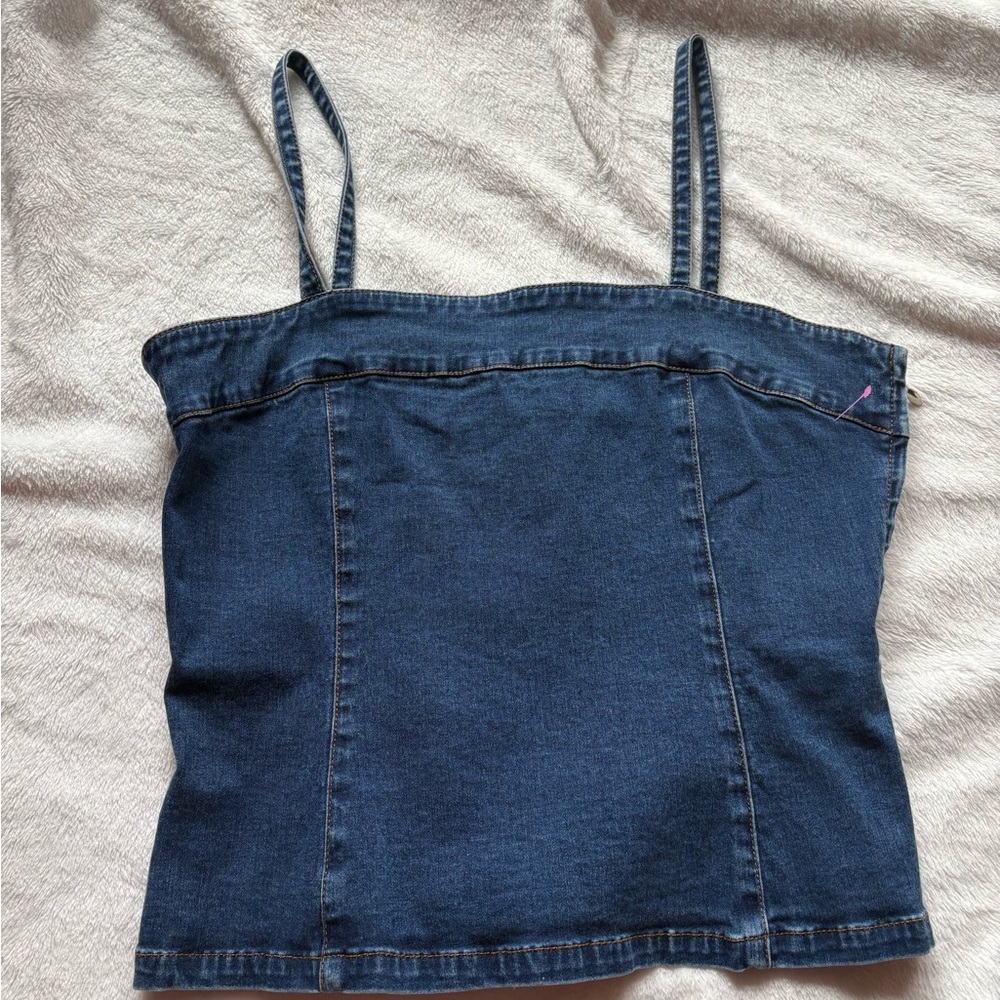 VINTAGE Ralph Lauren Denim Cami Top